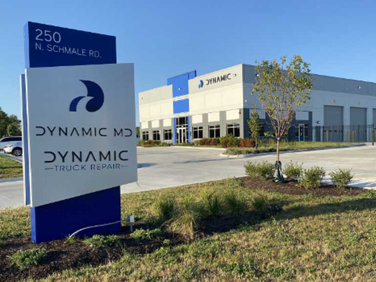 Dynamic MD and Dynamic Truck Repair facilities near Chicago, IL