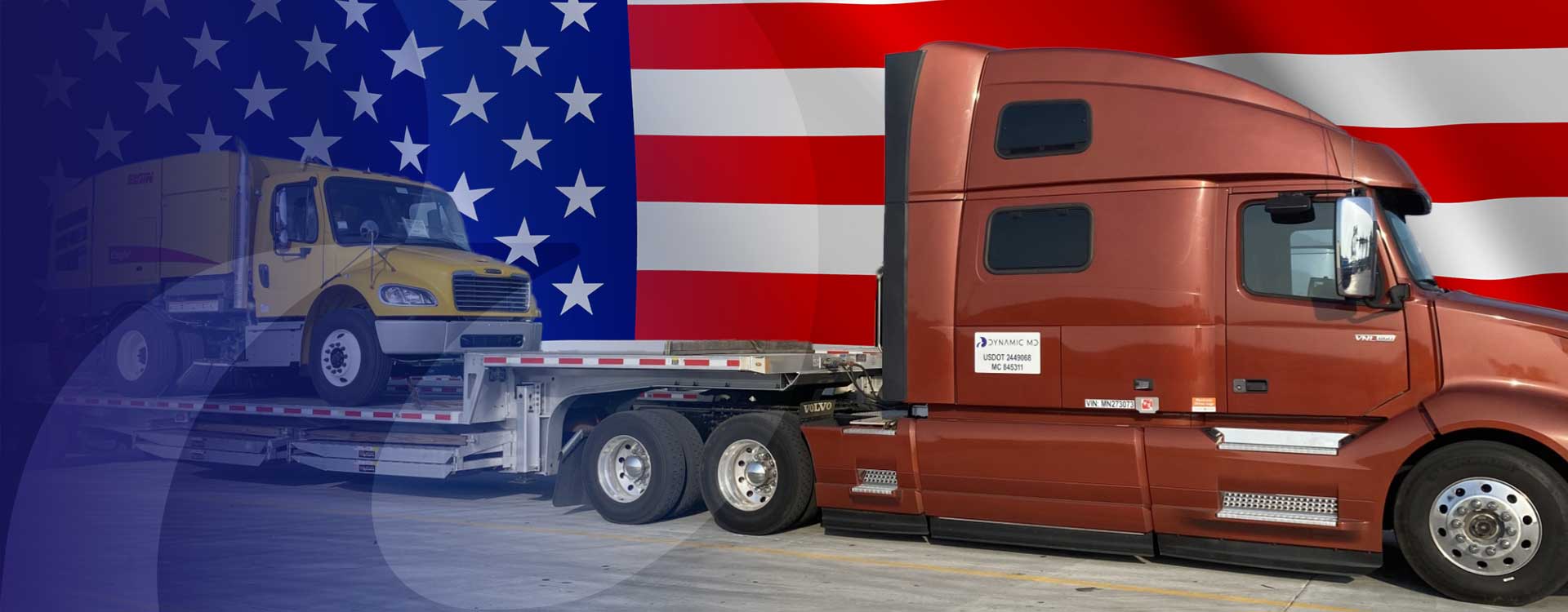 flatbed step deck-trucking USA